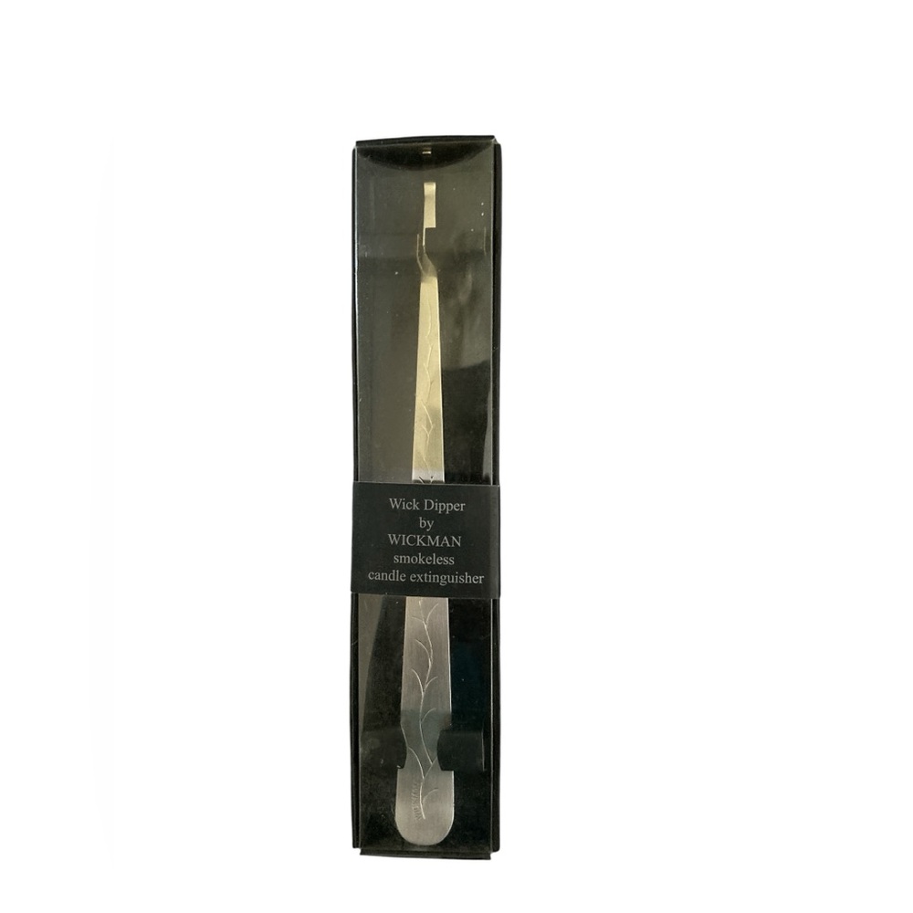 NIB Wickman Wick Dipper Silver Candle Extinguisher